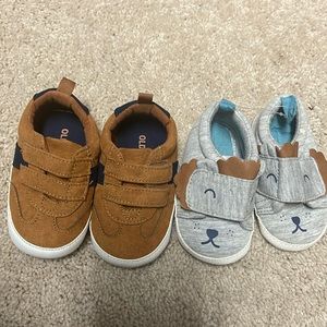 Old Navy and Carter’s baby shoes.